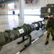 The 9M729 missile, in the launch canister. Moscow declined to show the missile directly.